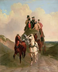 A Coach and Four on an Open Road